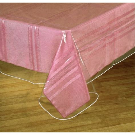 walmart tablecloths vinyl|clear vinyl oblong tablecloth walmart.